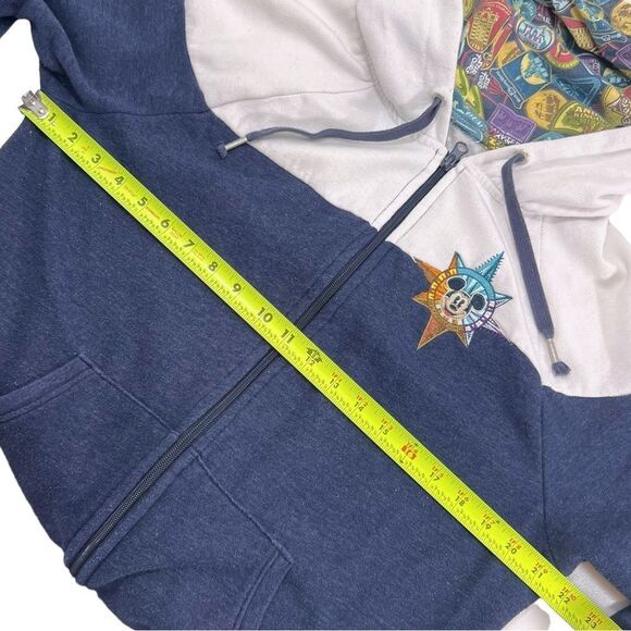 Disney Parks Compass Mickey Mouse Full Zip Hoodie Sweatshirt - Picture 11 of 13